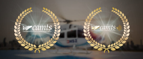  New CAMTS US & CAMTS GLOBAL, Dual Medical Transport Accreditation