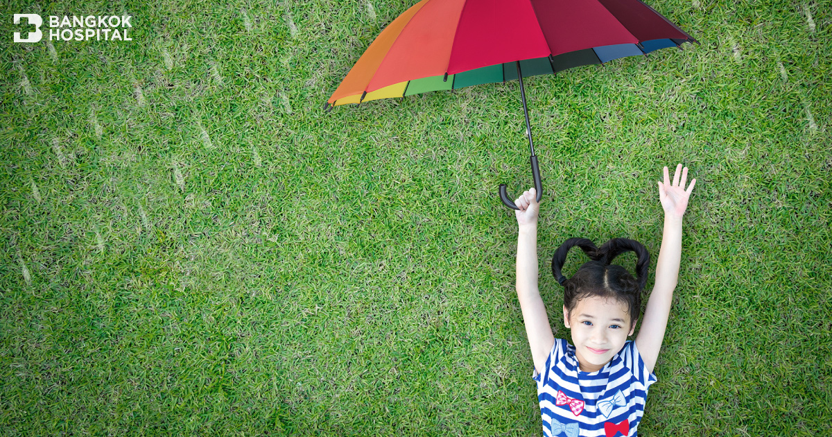 6つの主な病気 子供が雨の季節に最もかかりやすい