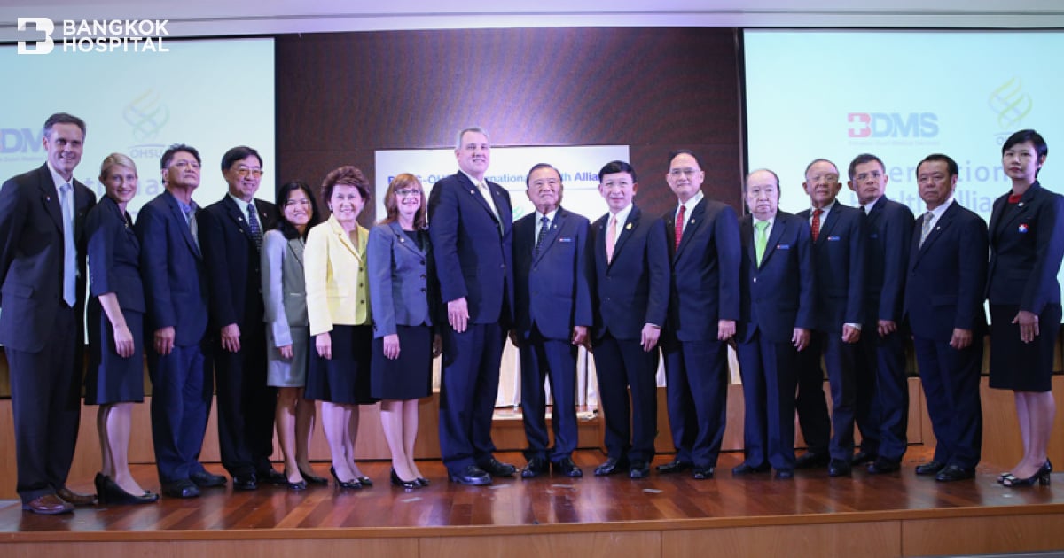 บมจ.กรุงเทพดุสิตเวชการ จับมือ Oregon Health & Science University (OHSU) ยกระดับวงการแพทย์ไทย