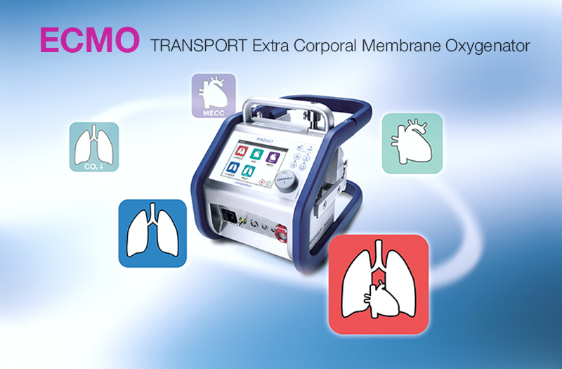 เครื่องหัวใจ-ปอดเทียมแบบเคลื่อนย้าย (ECMO)