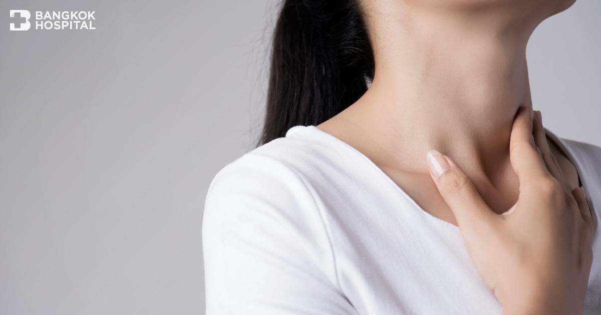 Do not neglect thyroid lumps.