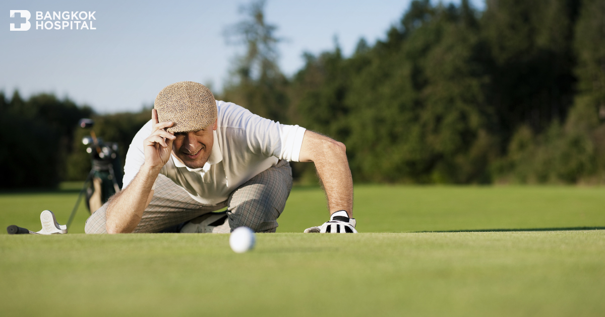 Arthritic Knee Pain in Golfers