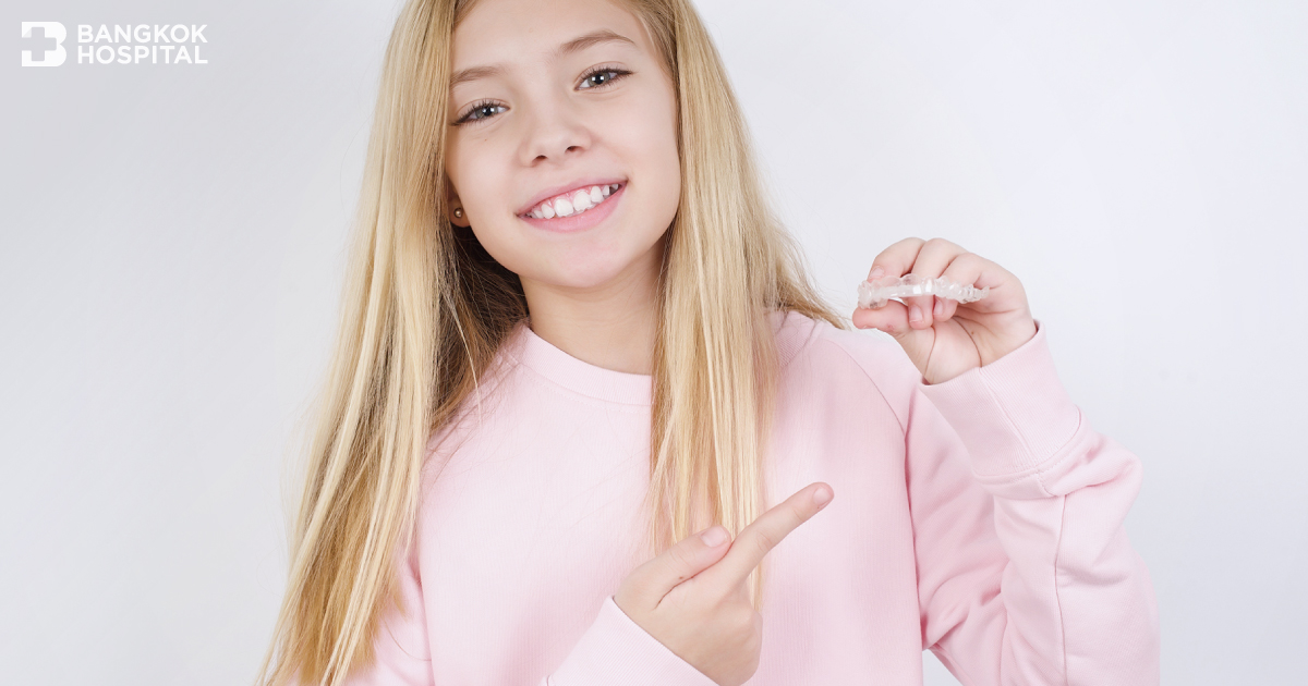 INVISALIGN: An effective clear aligner to brighten smiles and adjust face shape for children