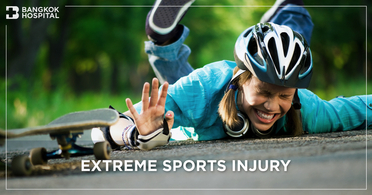 Extreme Sports Injury ยิ่งเสี่ยง ยิ่งเจ็บ ยิ่งต้องดูแล | โรงพยาบาล