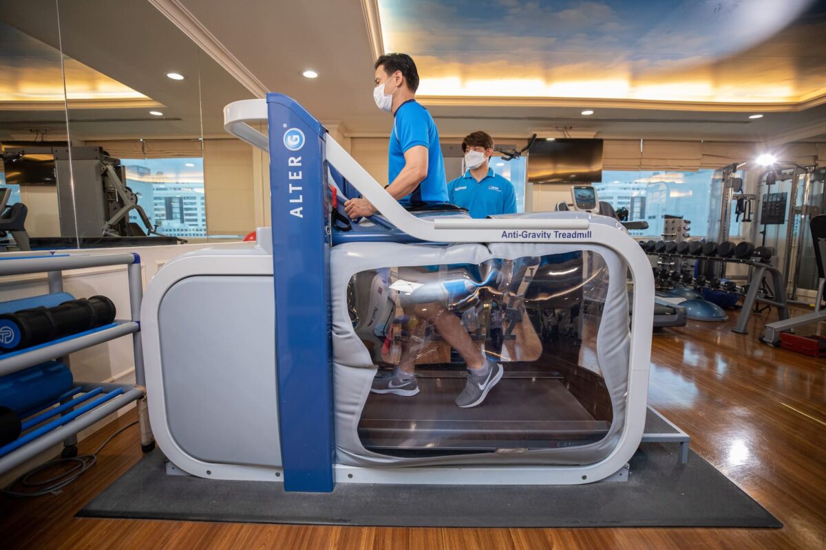 Anti-gravity-Treadmill-Alter-G-ลู่วิ่งต้านแรงโน้มถ่วง