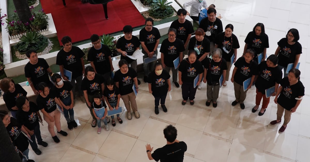 The Christian Fellowship of Healing (THCF) organized a choral singing event in the month of love 2023.