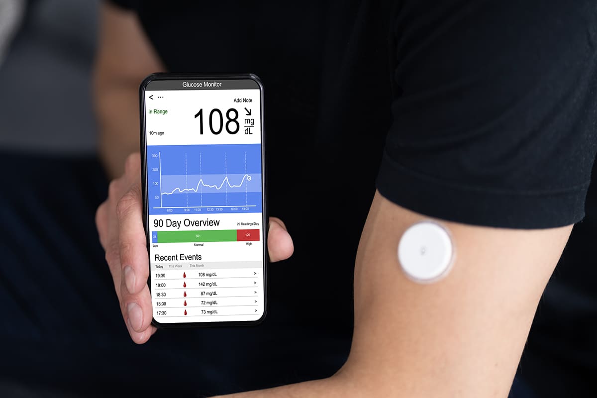 ឧបករណ៍វាស់កម្រិតជាតិស្ករ CGM មិនចាំបាច់ទម្លុះចុងម្រាមដៃរបស់អ្នកក្នុងពេលជាក់ស្តែង។