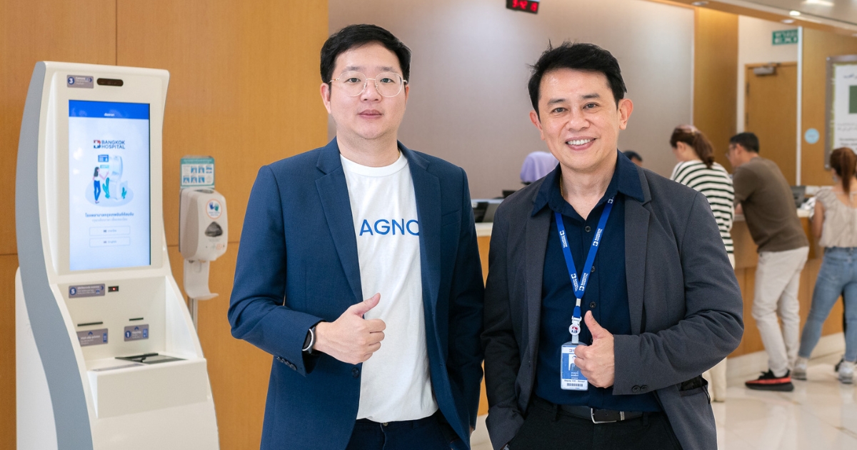 Bangkok Hospital and Agnos Health Introducing the Smart Registration Innovation Pioneer Using AI for Patient Registration