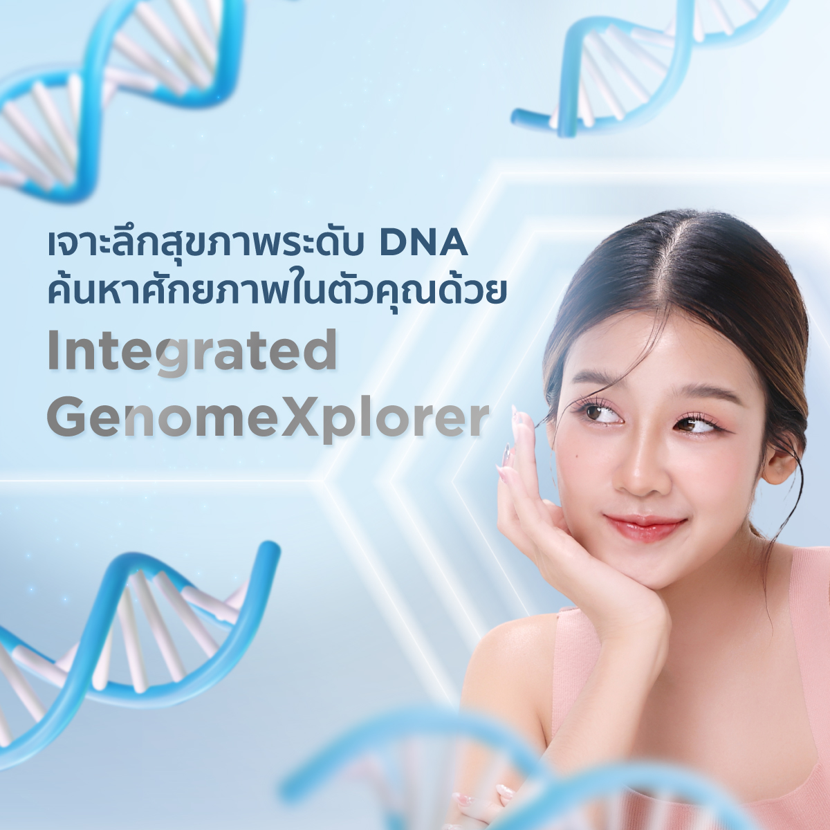 遺伝子検査パッケージ (DNA Integrated GenomeXplorer)