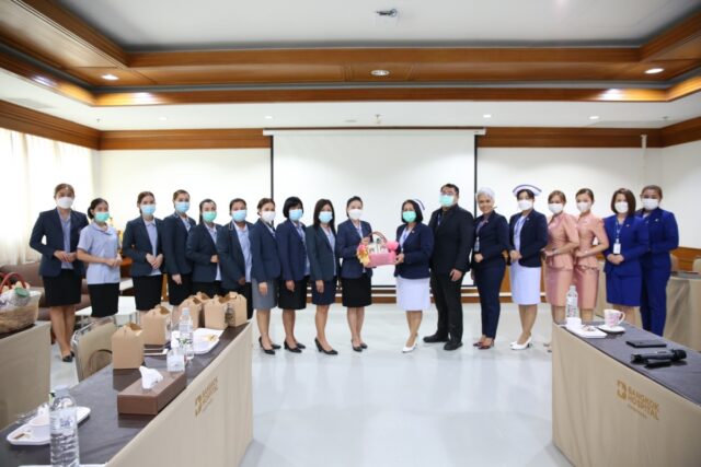 ต้อนรับคณะศึกษาดูงานจาก รพ.สมเด็จพระยุพราชเลิงนกทา