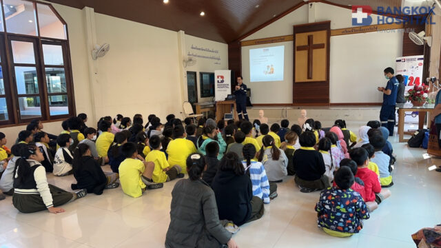 กิจกรรม BLS โรงเรียนอนุบาลคริสเตียนมารีย์พร