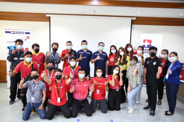 จัดอบรม BLS ให้กับสายการบิน Thai Viet Jet