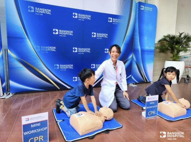 โรงพยาบาลกรุงเทพหัวหิน และ คลินิกกรุงเทพหัวหินสาขามาร์เก็ตวิลเลจ ร่วมจัดกิจกรรมวันเด็กกับศูนย์การค้า Market Village Hua Hin Image