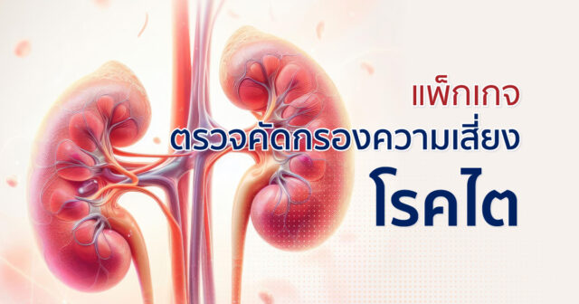 แพ็กเกจตรวจคัดกรองความเสี่ยงโรคไต