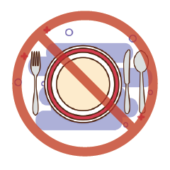 งดอาหารและเครื่องดื่ม