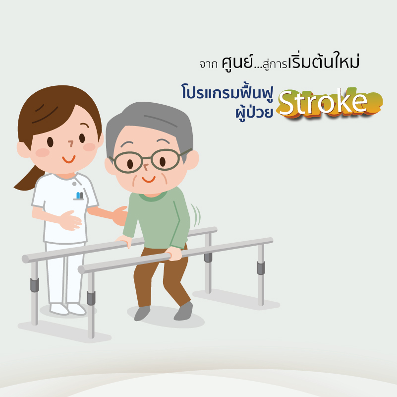 โปรแกรมฟื้นฟูผู้ป่วย Stroke