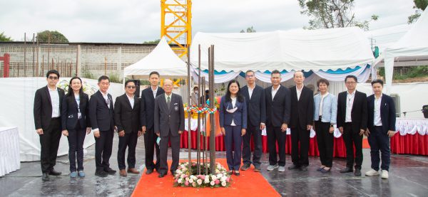 พิธีวางเสาเข็ม โรงพยาบาลกรุงเทพปลวกแดง วันพุธที่ 5 ตุลาคม 2565 โดย โรงพยาบาลกรุงเทพระยอง