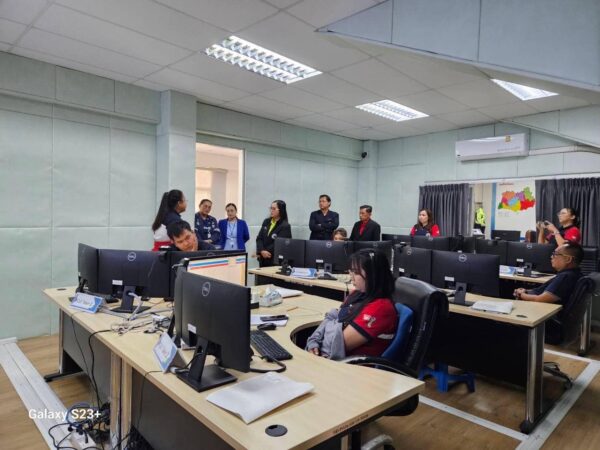 ต้อนรับคณะผู้ตรวจเยี่ยม แหล่งฝึกอบรมหลักสูตรพนักงานฉกเฉินการแพทย์ โรงพยาบาลกรุงเทพระยอง