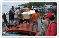 มอบตู้ยาให้โรงเรียนบ้านท่าเขา เกาะยาวน้อย จ.กระบี่