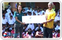 โรงพยาบาลมอบตู้ยาให้โรงเรียนบ้านท่าเขา เกาะยาวน้อย จ.กระบี่