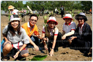 ปลูกป่าโกงกางปากคลองทุ่งมะพร้าว ต.ลำแก่น อ.ท้ายเหมือง จ.พังงา