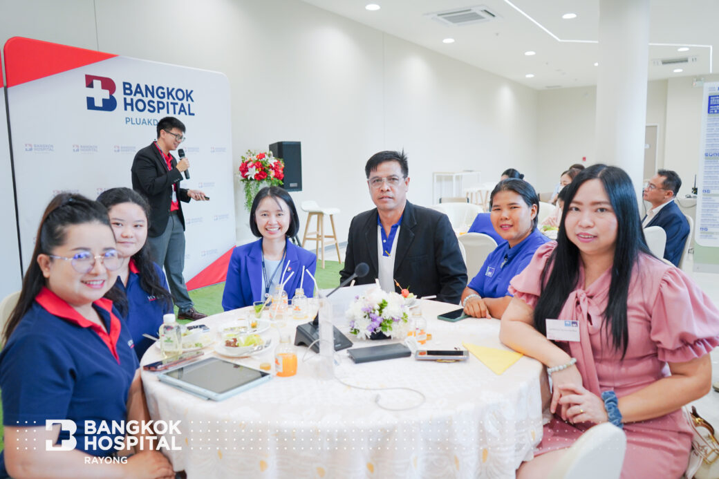 ต้อนรับทีมตัวแทนประกัน โรงพยาบาลกรุงเทพปลวกแดง โดยโรงพยาบาลกรุงเทพปลวกแดง