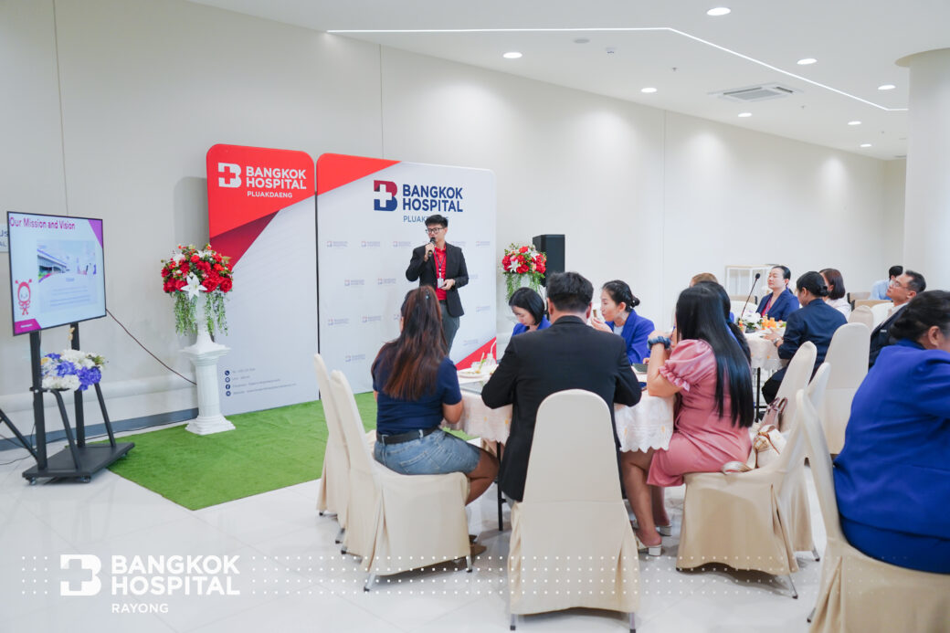 ต้อนรับทีมตัวแทนประกัน โรงพยาบาลกรุงเทพปลวกแดง โดยโรงพยาบาลกรุงเทพปลวกแดง