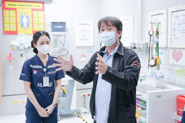 ตรวจประเมินมาตรฐานการ จัดบริการอาชีวอนามัยและเวชกรรมสิ่งแวดล้อม นอกสังกัด-เอกชน บุคลากรและผู้ประกอบการ ระดับดีเด่น จาก กรมควบคุมโรค สถาบันราชประชาสมาสัย โดย โรงพยาบาลกรุงเทพนระยอง