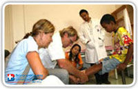 CSR Project: Donation of money for artificial leg