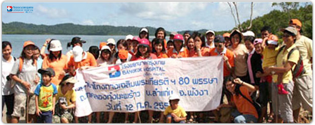 โครงการปลูกป่าโกงกาง 3 จังหวัดอันดามัน