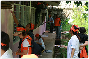 โครงการทาสีสดใสให้อาคารน้องๆ (ครั้งที่1) โรงเรียนแหลมพันวา จ.ภูเก็ต