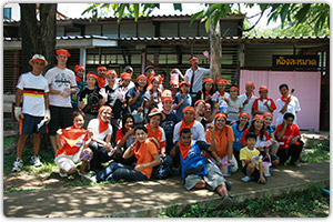 โครงการทาสีสดใสให้อาคารน้องๆ (ครั้งที่1) โรงเรียนแหลมพันวา จ.ภูเก็ต