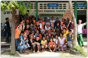 โครงการทาสีสดใสให้อาคารน้องๆ (ครั้งที่1) โรงเรียนแหลมพันวา จ.ภูเก็ต