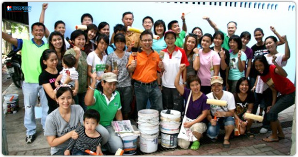 โครงการทาสีสดใสให้อาคารน้องๆ โรงเรียนวัดลัฏฐิวนาราม (วัดใต้) จ.ภูเก็ต