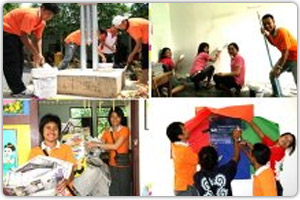 โครงการทาสีสดใสให้อาคารน้องๆ โรงเรียนบ้านท่าเขา เกาะยาวน้อย