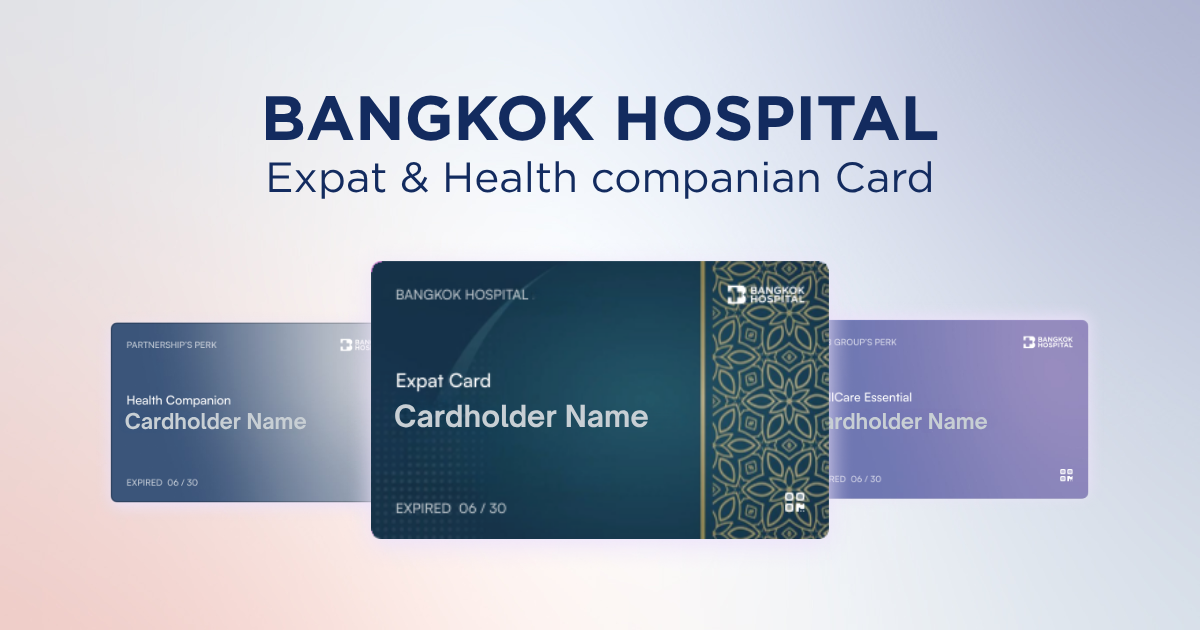 วิธีการใช้ Expat & Health Companion Cards-poster