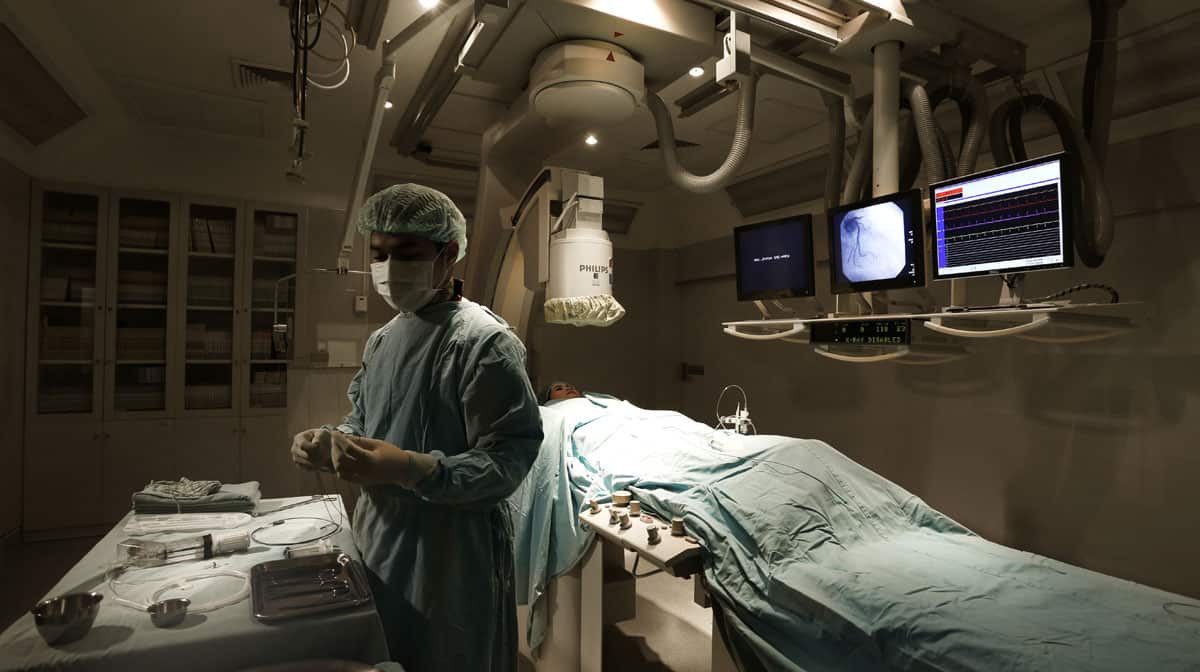 การรักษาภาวะกล้ามเนื้อหัวใจขาดเลือดเฉียบพลัน