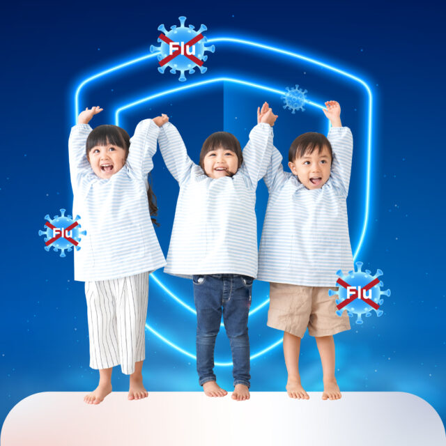 วัคซีนป้องกันไข้หวัดใหญ่ แบบพ่นจมูก (เด็ก)
