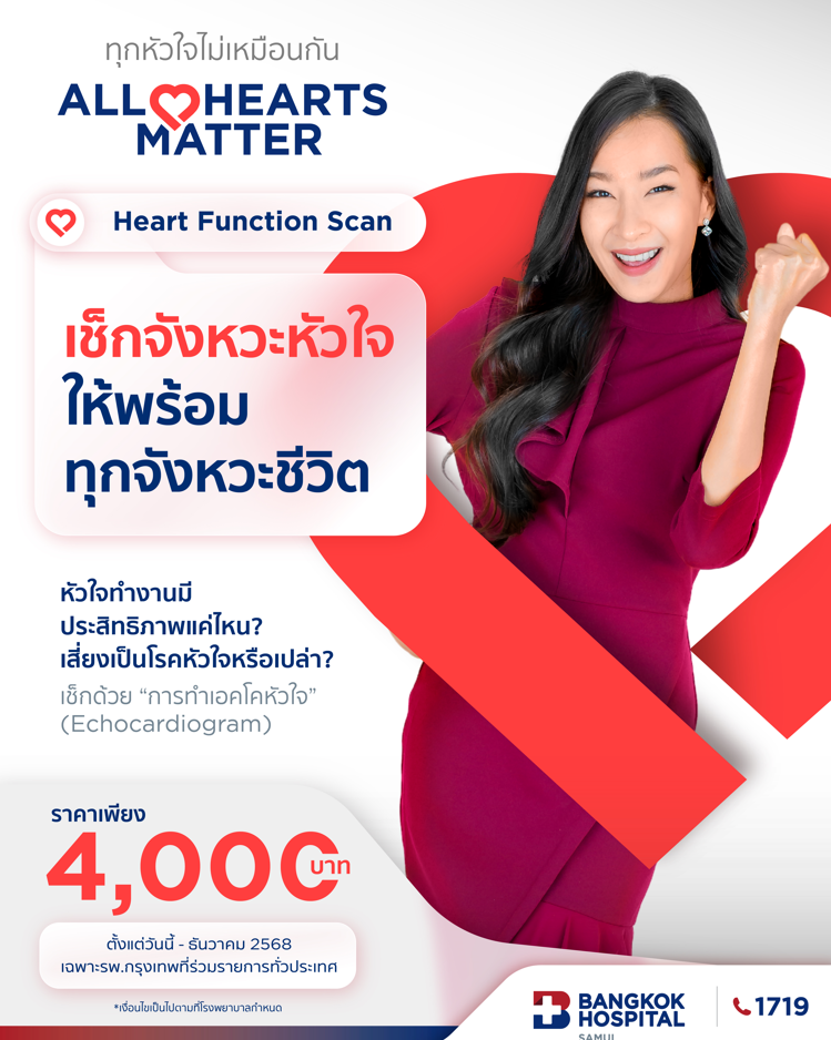 Package - Heart Function Scan (ECHO) Deeper scanning for your heart function