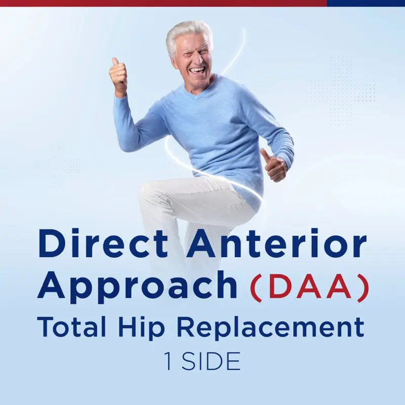 Direct Anterior Approach (DAA) Total Hip Replacement 1 SIDE
