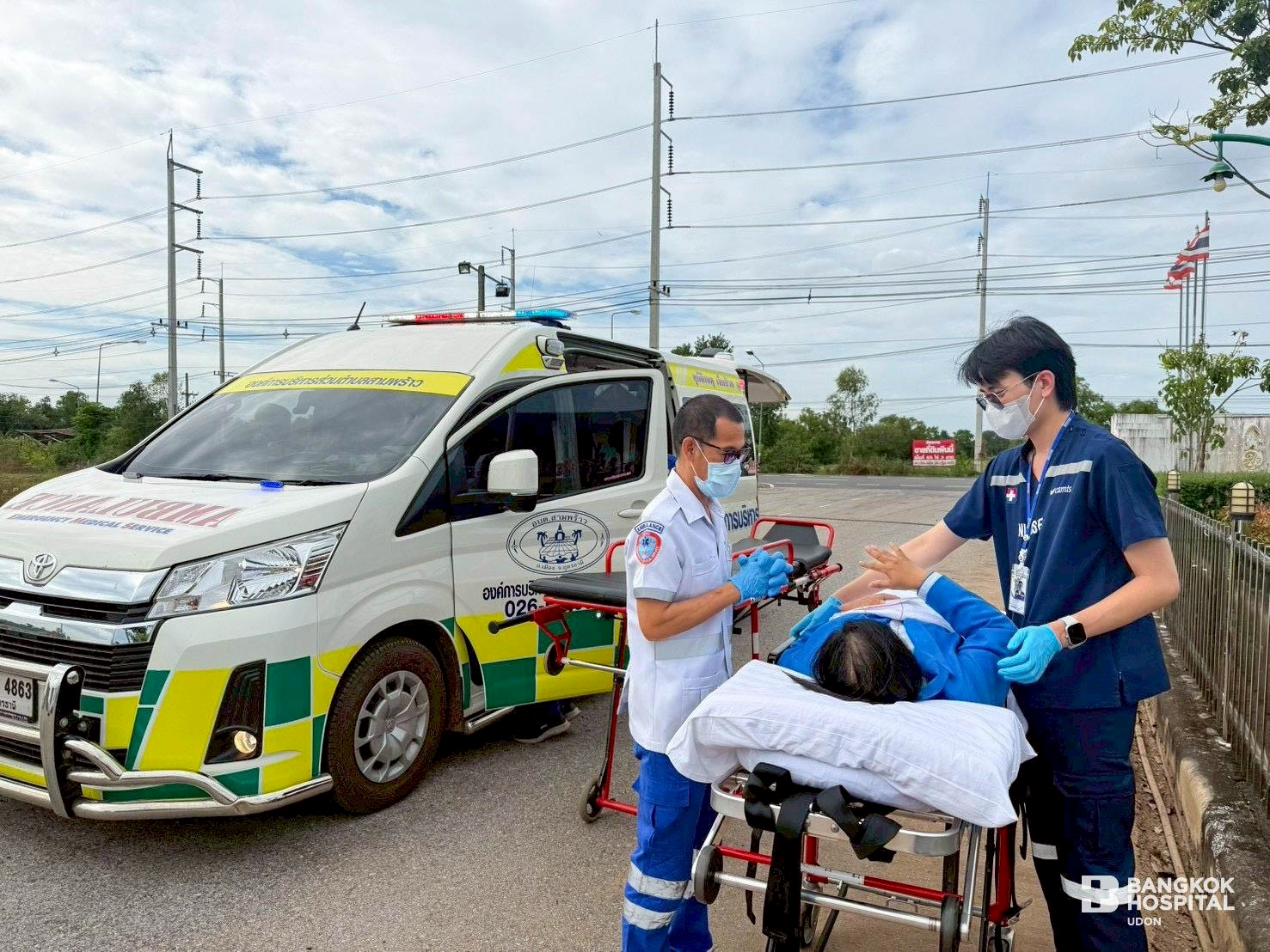 Bangkok Hospital Udon Conducts CODE 3 Mass Casualty Drill