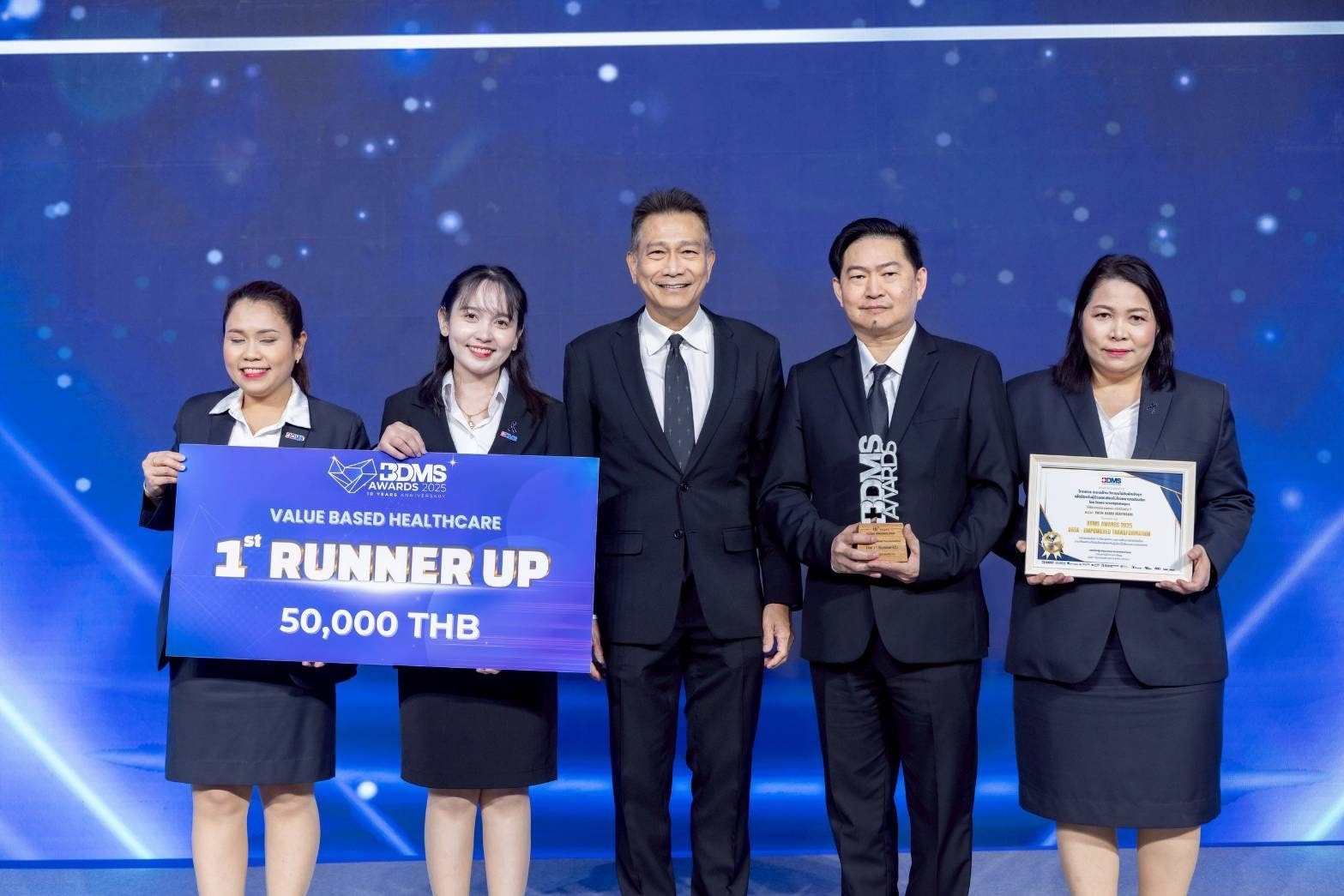 โรงพยาบาลกรุงเทพอุดร คว้ารางวัลรองชนะเลิศอันดับ 1 BDMS Awards 2025 ด้าน Value-Based Healthcare