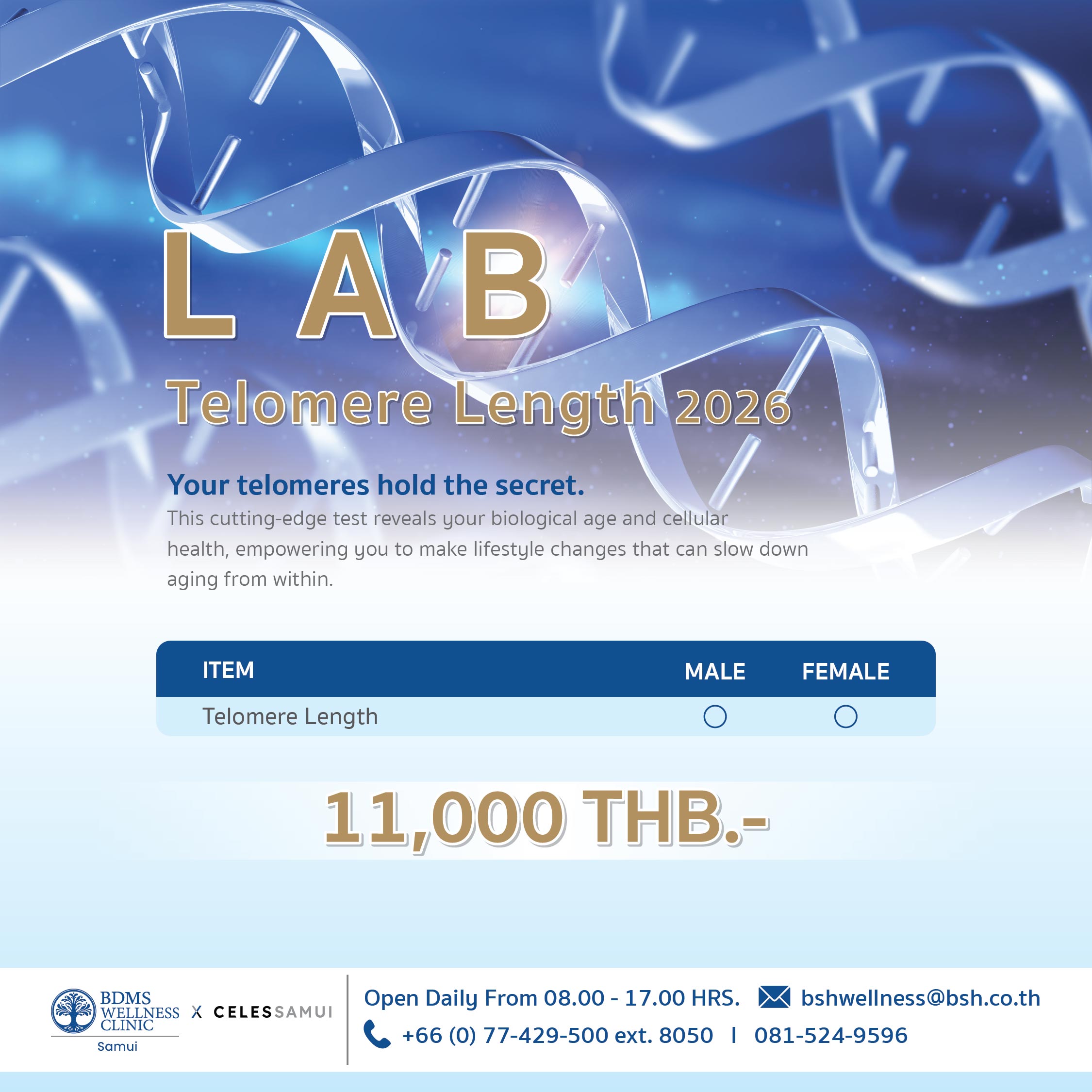 LAB Telemere Length 2026