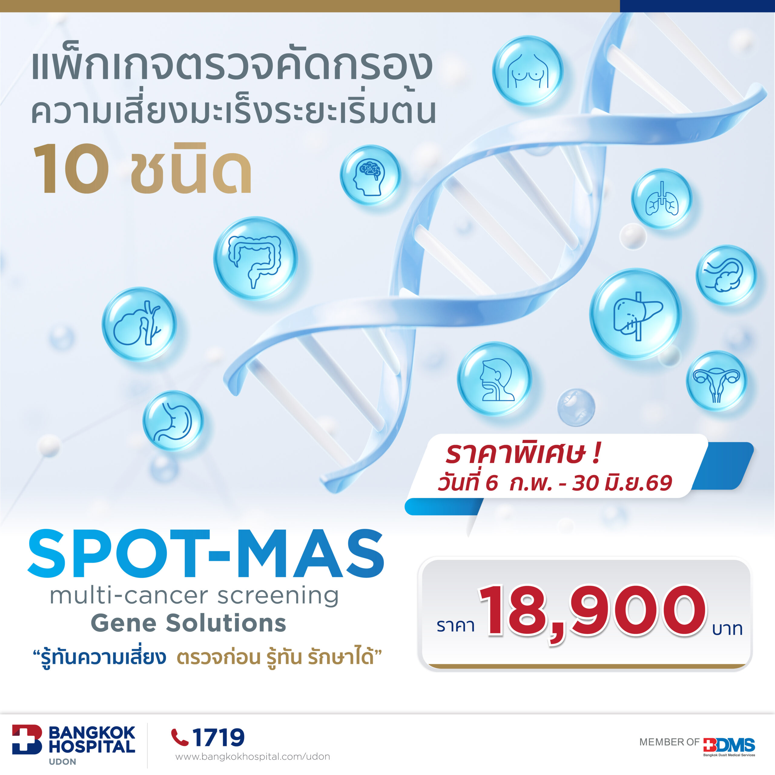 SPOT-MAS Multi-Cancer Screening
