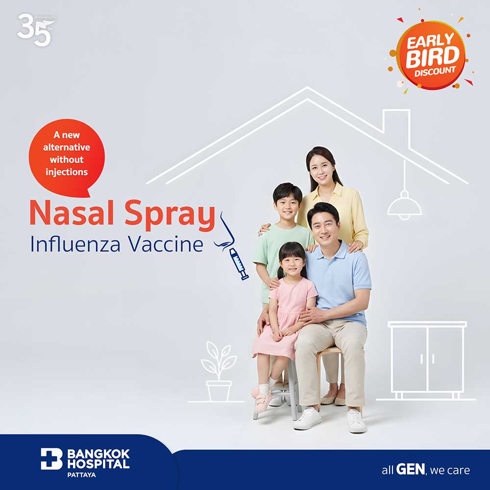 Nasal Spray Influenza Vaccine - A new alternative without injections