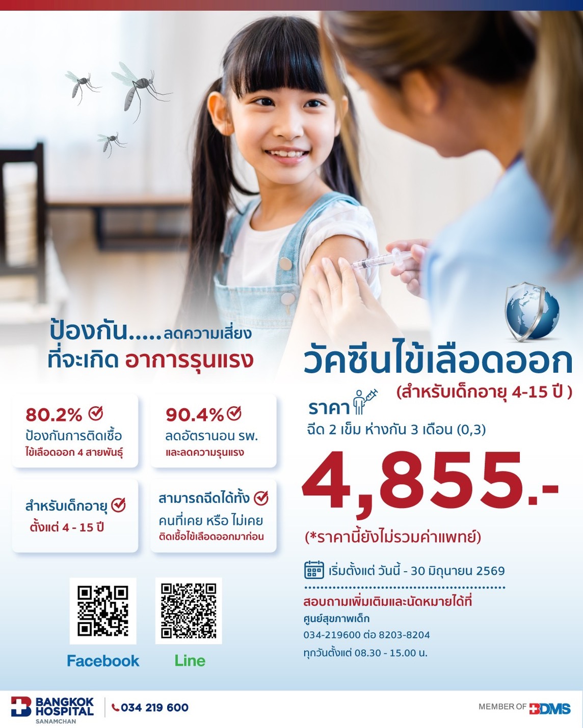 Dengue vaccine (for children)