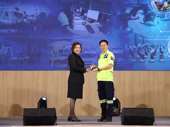 คุณณปภัช โชติบุญฐิสา รับเข็มเชิดชูเกียรติ สพฉ. ในเวที National EMS Forum 2026 Image