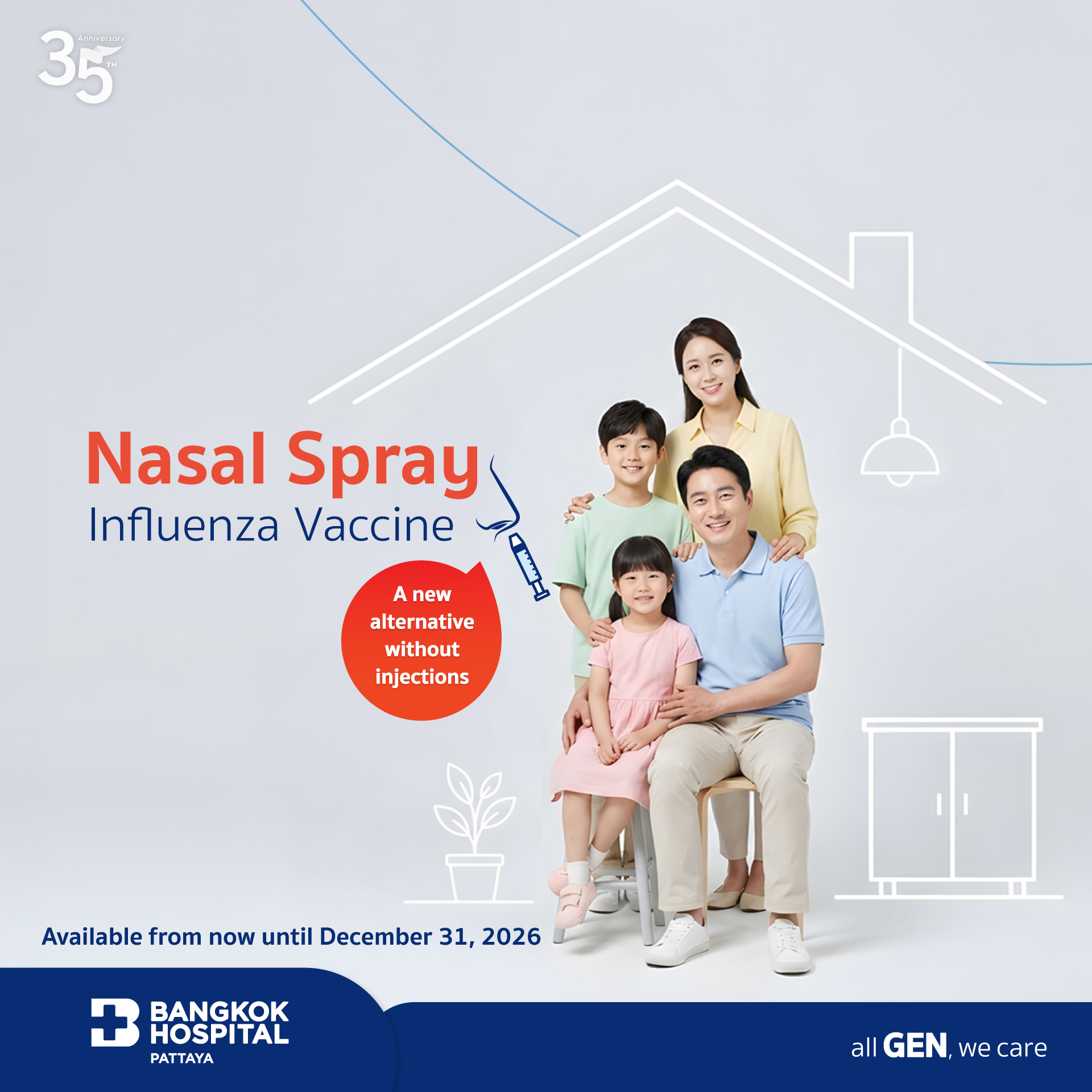 Nasal Spray Influenza Vaccine - A new alternative without injections