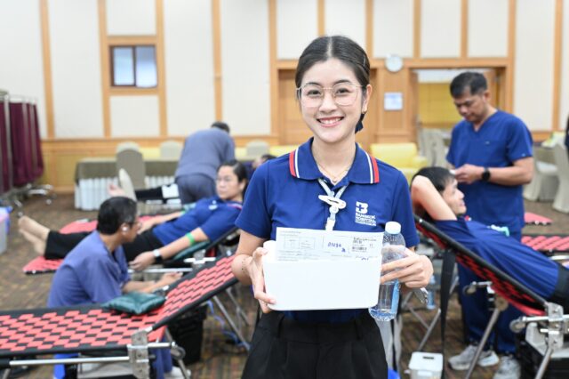 โรงพยาบาลกรุงเทพจันทบุรี ร่วมกับ ศูนย์รับบริจาคโลหิต โรงพยาบาลพระปกเกล้า และ เหล่ากาชาดจังหวัดจันทบุรี Image