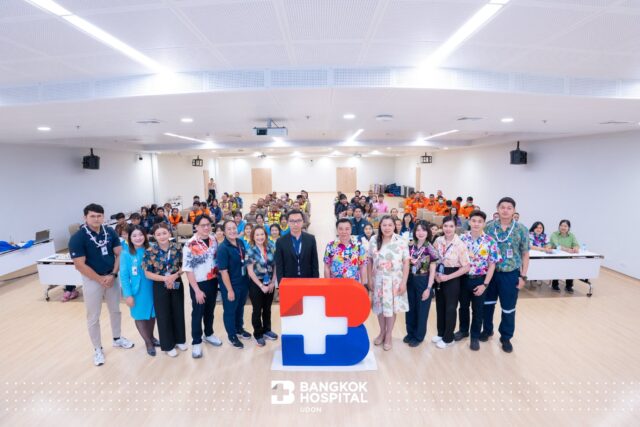 BLS & CPR Training at Bangkok Hospital Udon | Happy and Safe Songkran Festival. Image
